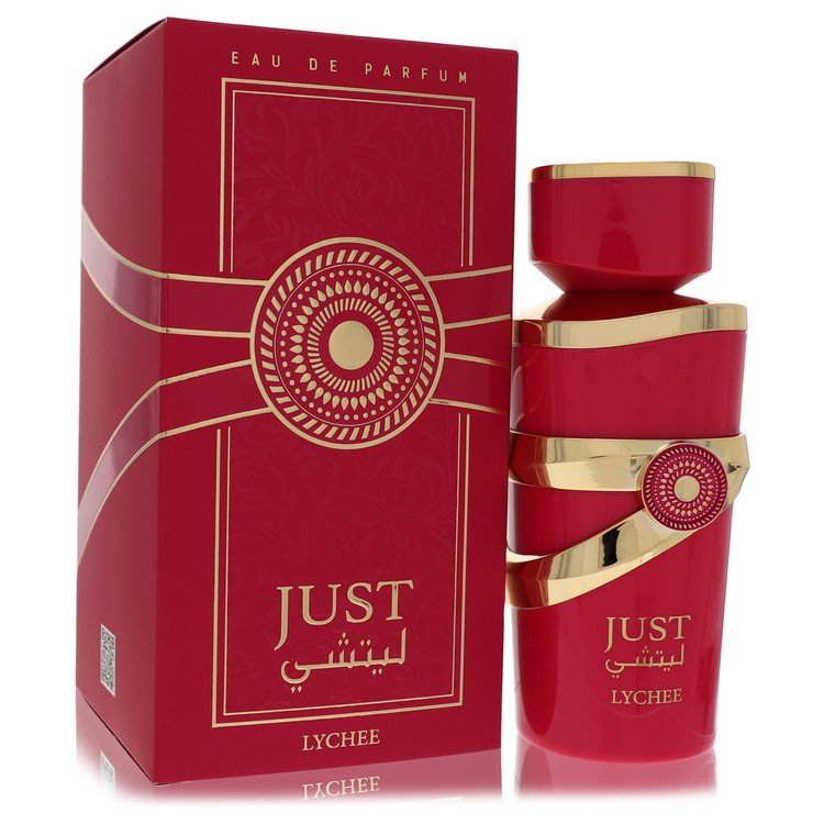 Fragrance World Just Lychee by Fragrance World Eau De Parfum Spray (Unisex) 3.4 oz Fragrance World Just Lychee by Fragrance World Eau De Parfum Spray (Unisex) 3.4 oz